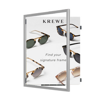 9x12 Poster Frame (SwingFrame Wide-Face Poster Display)