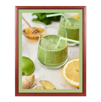 Wood 353 Poster Display SwingFrames 22x28 with Matboard