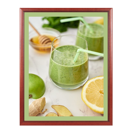 Wood 353 Poster Display SwingFrames 22x28 with Matboard