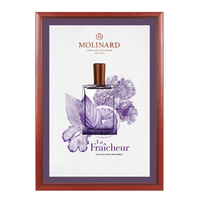 Wood 353 Poster Display SwingFrames 24x36 with Matboard