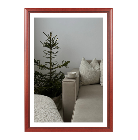 Wood 353 Poster Display SwingFrames 27x41 with Matboard