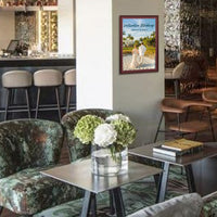 Wood 361 Poster Display SwingFrames 10x12 With Matboard