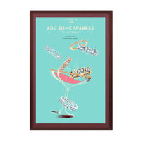 Wood 361 Poster Display SwingFrames 20x26 With Matboard