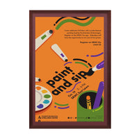 Wood 361 Poster Display SwingFrames 20x30 With Matboard