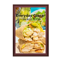 Wood 361 Poster Display SwingFrames 22x34 With Matboard