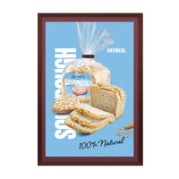Wood 361 Poster Display SwingFrames 27x41 With Matboard
