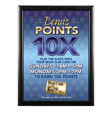 Super Wide Face Picture Frame-Metal-Poster Displays