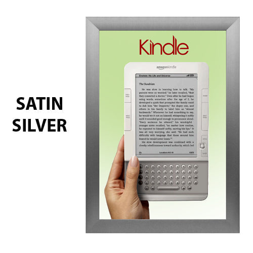 EASY OPEN SNAP OPEN FRAMES 22 x 28 (SHOWN IN SATIN SILVER)