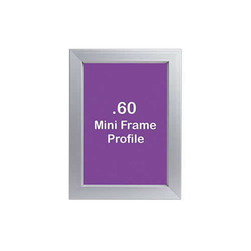 MINI 10x12 Poster Snap Frames (.60" Wide Frame Profile)