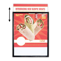 10 x 12 Frame Beveled Top Load or Side Load Poster Frame Sign Holders