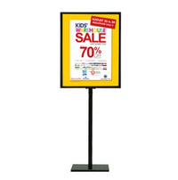 Top Loading AD Poster Display Stands for 22x28 Posters and Signs