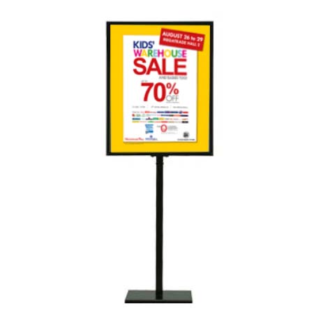 Top Loading AD Poster Display Stands for 22x28 Posters and Signs