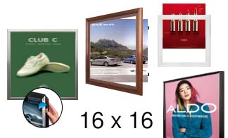 16x16 Frames | All Styles of 16x16 Poster Frames and Poster Displays
