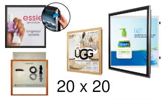 20x20 Frames | All Styles of 20x20 Poster Frames and Poster Displays