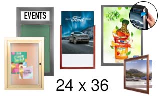 24x36 Frames | All Styles of 24x36 Poster Frames and Poster Displays