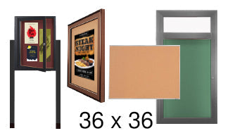 36x36 Bulletin  Cork Boards