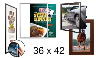 36x42 Frames | All Styles of 36x42 Poster Frames and Poster Displays