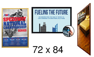 72x84 Frames | All Styles of 72x84 Poster Frames and Poster Displays