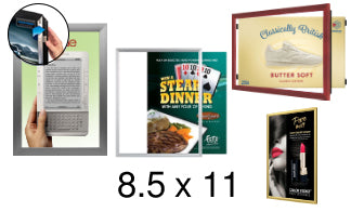 8.5x11 Frames | All Styles of 8.5x11 Poster Frames and Poster Displays