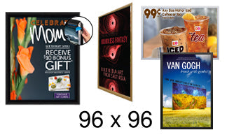 96x96 Frames | All Styles of 96x96 Poster Frames and Poster Displays