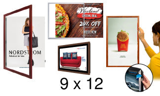 9x12 Frames | All Styles of 9x12 Poster Frames and Poster Displays