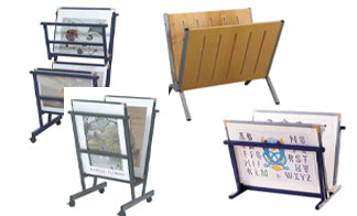 Art Bins | Print Bins | Poster Bins | Art Storage Bins | Poster Racks | Print Racks | Art Racks