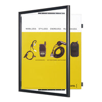 SWING-OPEN & SWING CLOSE FOR EASY 12 x 18 FRAME POSTER CHANGES