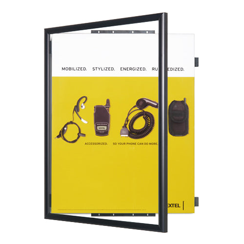 SWING-OPEN & SWING CLOSE FOR EASY 12 x 18 FRAME POSTER CHANGES
