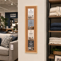 Value Line 12x36 Wood Framed Cork Bulletin Board | Open Face with Hardwood Trim in 3 Wood Finishes