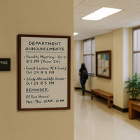 16x20 Wood Framed White Board Dry Erase Marker Boards