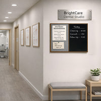 Value Line Combo Board 20x30 Wood Framed Cork Bulletin Marker Board (Open Face with Wood Trim)