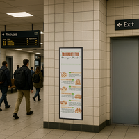 Extra Large Snap Frame 24x72 | Fast Change Poster Snap Frame Profile with 1 1/4" Mitered Corners