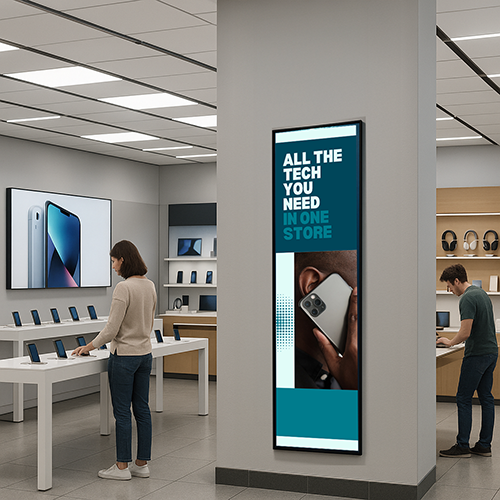 Extra Large Snap Open Frame 24x96 Front Loading Poster Snap Frames (1 1/4" Mitered Corners)