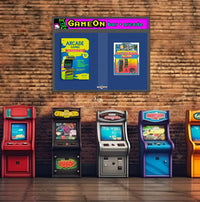 Indoor Bulletin Cork Boards 96x48 with Personalized Header (RADIUS EDGE) (Sliding Glass Doors)