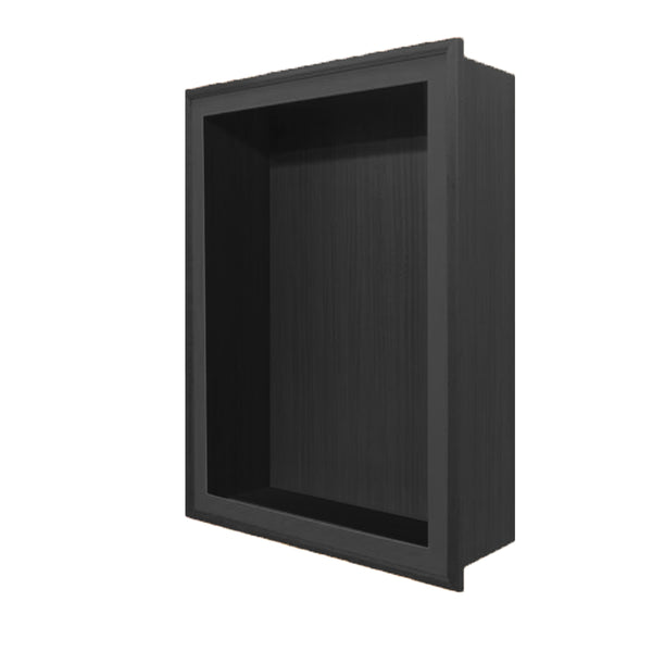 SwingFrame Designer Wood Framed Display Cases 4" Deep with Swing Open Large Shadow Box Cabinet in 25+ Sizes