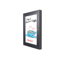 Wall, Extra Large Outdoor Enclosed Dry Erase White Marker Board with Magnetic Porcelain-on-Steel Gloss Whiteboard in 15+ Sizes