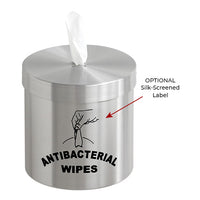 Wall Mount Metal Disinfecting Wipe Dispenser