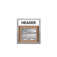 MENU CASE SHOWN: 8.5 X 11 SINGLE MENU | AVAIBLE IN GREY, BLACK, BRONZE, AND SATIN GOLD