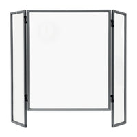 Foldable PVC-Frame Countertop Virus Protection Shield