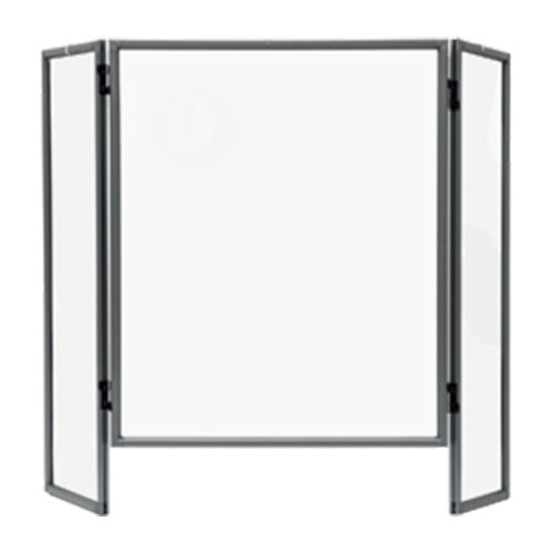 Foldable PVC-Frame Countertop Virus Protection Shield