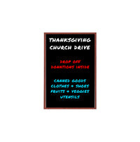 11x17 Wood Framed Black Dry Erase Marker Boards