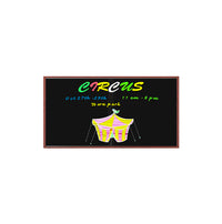 12x24 Wood Framed Black Dry Erase Marker Boards