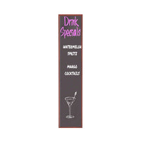 12x60 Wood Framed Black Dry Erase Marker Boards
