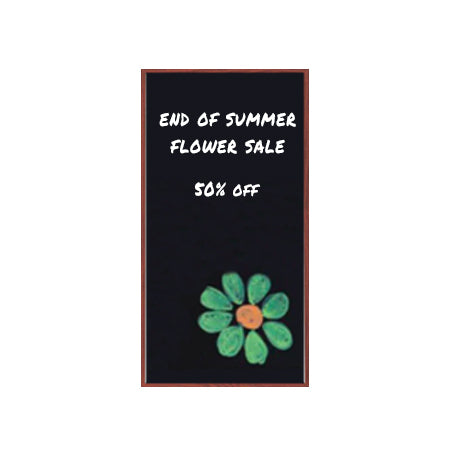 24x48 Wood Framed Black Dry Erase Marker Boards