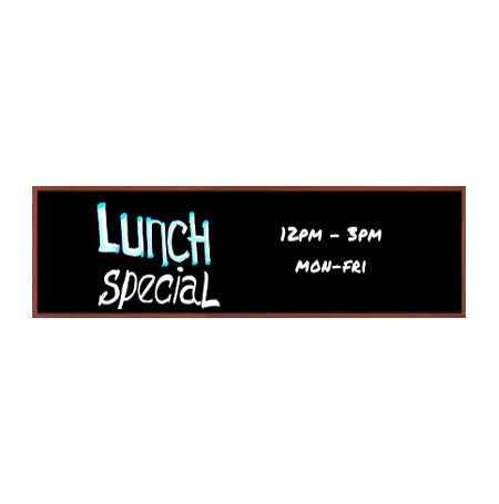 24x84 Wood Framed Black Dry Erase Marker Boards