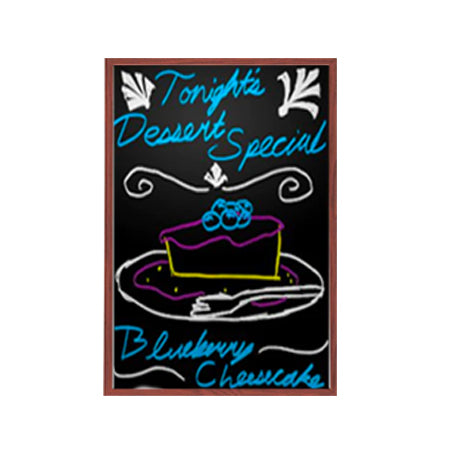 36x84 Wood Framed Black Dry Erase Marker Boards