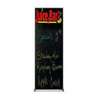 Value Line 48x84 Black Wet Erase Marker Board with Aluminum Frame