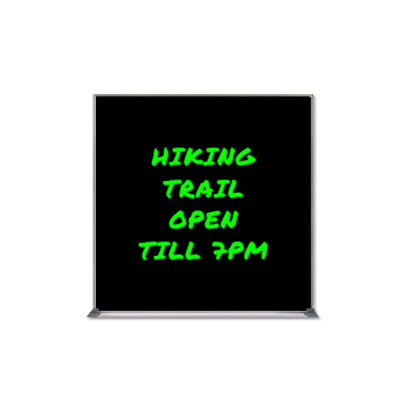 Value Line 14x14 Black Wet Erase Marker Board with Silver Trim Aluminum Frame