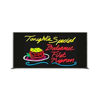 Value Line 48x96 Black Wet Erase Marker Board with Aluminum Frame