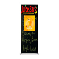 12x36 Magnetic Black Dry Erase Marker Board with Aluminum Frame